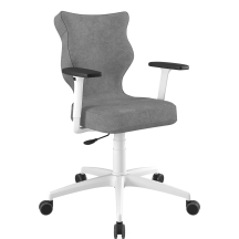 Fotel obrotowy biurowy PERTO PLUS BIAŁY Podstawowe (6)