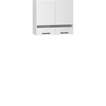 Szafka górna wisząca z witryną 2 drzwi WS80 BONO Podstawowe (1)