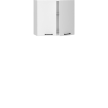 Szafka górna wisząca z suszarką 2 drzwi W80SU ALU BONO Podstawowe (1)