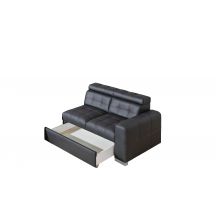 Element z jednym bokiem i pojemnikiem na pościel Prawy 2/PB IRYS Podstawowe