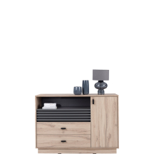 Komoda AL7 ALLMO DĄB ESTANA JASNY Podstawowe