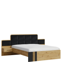 Łóżko 160 x 200 z szafkami nocnymi ML MOLTO SYPIALNIA Podstawowe