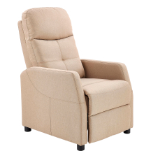 Rozkładany fotel wypoczynkowy AMARES beżowy Podstawowe