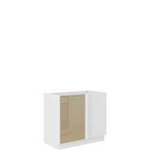 Szafka dolna stojąca narożna 1 drzwi 105 ND 1F LARA CAPPUCINO POŁYSK Podstawowe