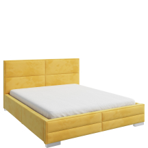 Łóżko tapicerowane 120 x 200 z pojemnikiem SOZONTII Podstawowe