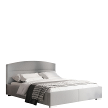 Łóżko tapicerowane 140 x 200 z pojemnikiem TIPUR Podstawowe