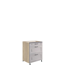 Szafka dolna stojąca 3 szuflady 60 cm SM-10D SMART CONGO Podstawowe