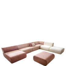 Narożnik Uniwersalny z pufą DOLCE VITA Podstawowe