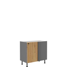 Szafka dolna stojąca narożna 1 drzwi 105 ND 1F AVA Podstawowe