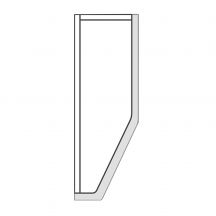 Frezowanie blatu pod szafke DKF20 Szkic