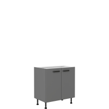 Szafka dolna stojąca 2 drzwi 80 D 2F NESSA Podstawowe