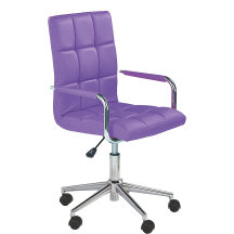 Fotel obrotowy młodzieżowy GONZO 2 Fioletowy Podstawowe