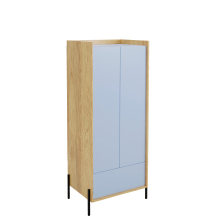 Szafa 2D Hikora Naturalna / Niebieski Horyzont MOBIUS Podstawowe