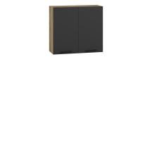 Szafka górna wisząca 2 drzwi G-80/72 Dąb Craft / Antracyt VENTO Podstawowe