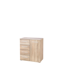 Komoda KM-2 Dąb Sonoma LIMA Podstawowe