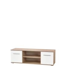 Stolik RTV RTV-1 Dąb Sonoma / Biały LIMA Podstawowe