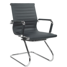 Krzesło metalowe PRESTIGE SKID Czarny Podstawowe