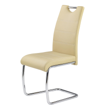 Krzesło metalowe K-211 Beż Podstawowe