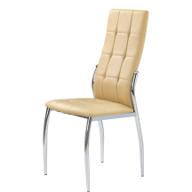 Krzesło metalowe K-209 Beż Podstawowe