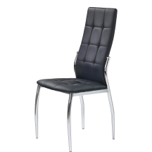 Krzesło metalowe K-209 Czarny Podstawowe