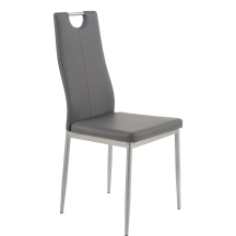 Krzesło metalowe K-202 Popiel Podstawowe