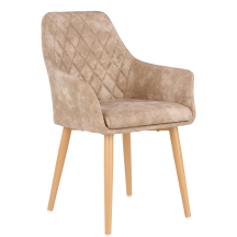 Krzesło metalowe K-287 Buk / Beż Podstawowe