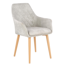 Krzesło metalowe K-287 Buk / Popiel Podstawowe