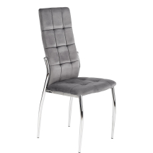 Krzesło metalowe K-416 Popiel Podstawowe