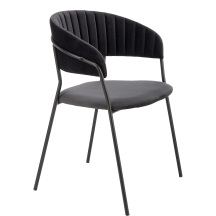 Krzesło metalowe K-426 Czarny Podstawowe