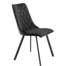 Krzesło metalowe K-450 Czarny Podstawowe