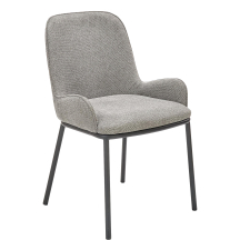 Krzesło metalowe K-481 Czarny / Popiel Podstawowe