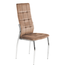 Krzesło metalowe K-416 Beż Podstawowe