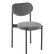 Krzesło metalowe K-509 Czarny / Popiel Podstawowe