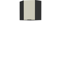 Szafka górna wisząca narożna 1 drzwi 60x60 GN-72 1F 45 ARONA Podstawowe