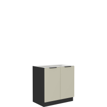 Szafka dolna stojąca 2 drzwi 80 D 2F ARONA Podstawowe