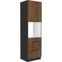 Szafka dolna wysoka słupek pod zabudowę piekarnika 60 DPS-210 3S 1F MONZA Podstawowe