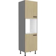 Szafka dolna wysoka słupek pod zabudowę piekarnika 60 DP-215 2F SCANDI Podstawowe