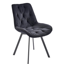 Krzesło metalowe K-519 Czarny Podstawowe