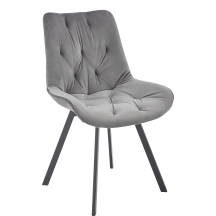 Krzesło metalowe K-519 Czarny / Popiel Podstawowe