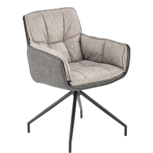 Krzesło metalowe K-523 Ciemny Popiel / Popiel Podstawowe