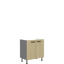 Szafka pod zlewozmywak 2 drzwi 80ZL 2F SCANDI Podstawowe