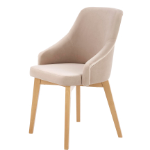 Krzesło drewniane TOLEDO 2 Dąb Miodowy / tap: Solo 252 Podstawowe