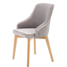 Krzesło drewniane TOLEDO 2 Dąb Miodowy / tap: Solo 265 Podstawowe