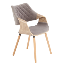 Krzesło drewniane K-396 Jasny Dąb / Popiel Podstawowe