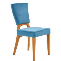 Krzesło drewniane WENANTY Dąb Miodowy / Morski Podstawowe