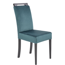 Krzesło drewniane CLARION 2 Czarny / Ciemny Zielony Podstawowe