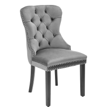 Krzesło drewniane MIYA Czarny / Popiel Podstawowe