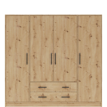 Szafa 4D Dąb Artisan SR1 SMART Podstawowe