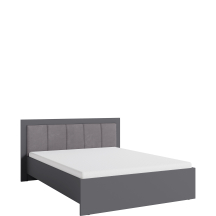 Łóżko 160 x 200 ze stelażem i pojemnikiem Antracyt SR6 SMART SYPIALNIA Podstawowe