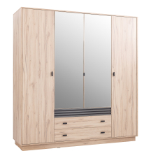 Szafa AL16 ALLMO SYPIALNIA DĄB ESTANA JASNY Podstawowe